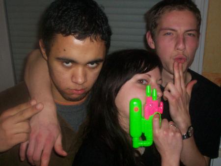 Denis, Jordan et moi